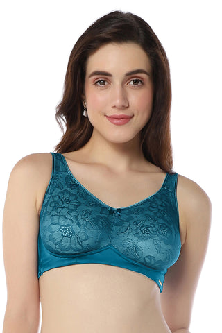 Elegant lace support bra