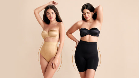 Image: Shapewear providing a smooth and sculpted silhouette for a polished and sleek finish