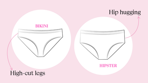 What is the Difference Between Hipster and Bikini Panties?