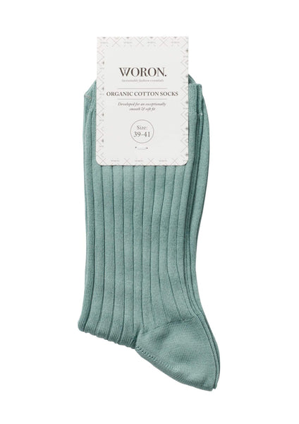Socks (Aqua Green) - WORON – RES-RES