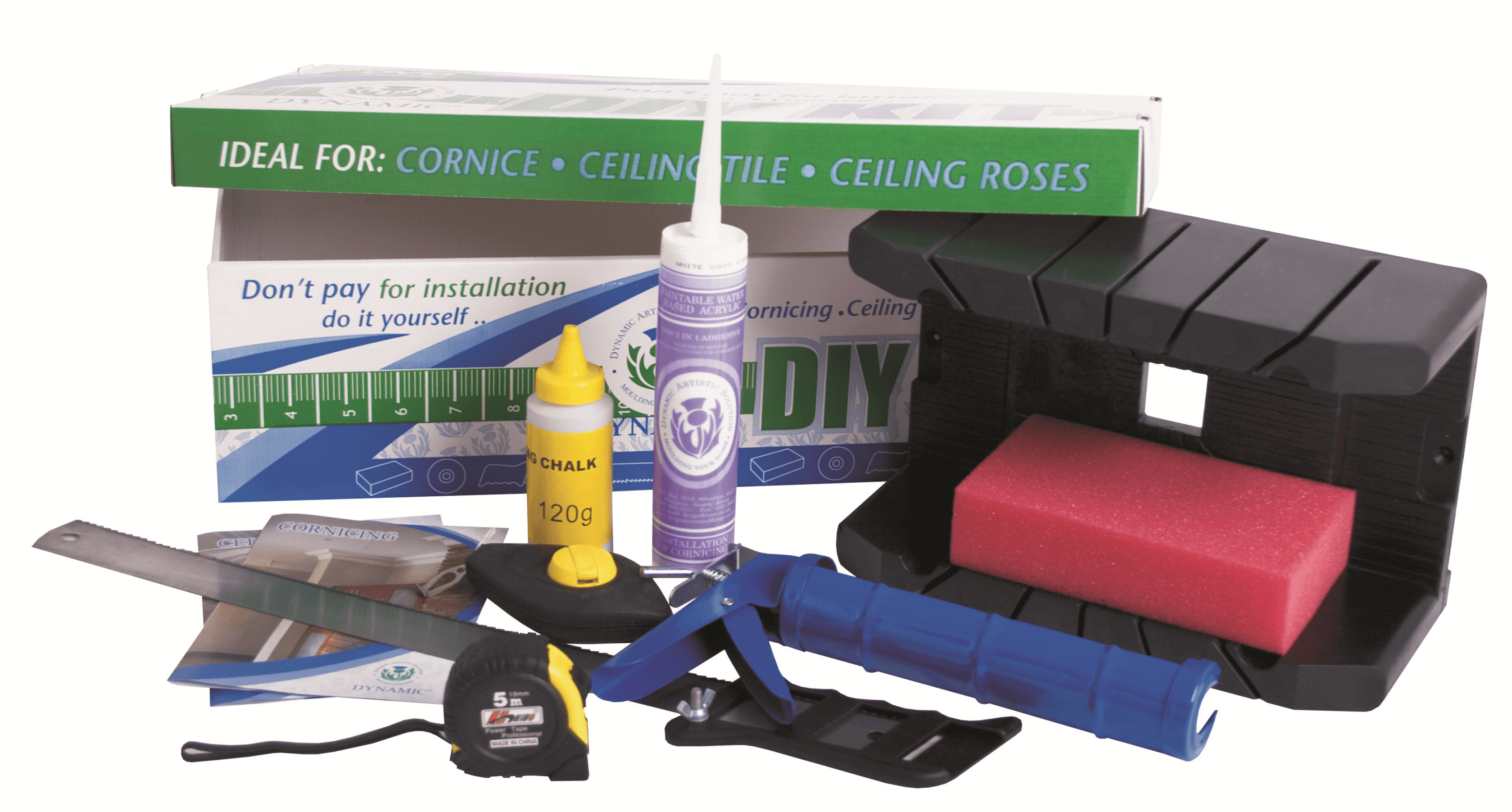 Das Polystyrene Cornice Diy Installation Kit