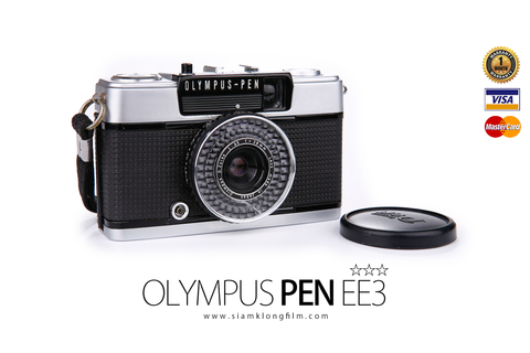กล้อง ฟิล์ม olympus pen ee 3 half frame 35mm camera