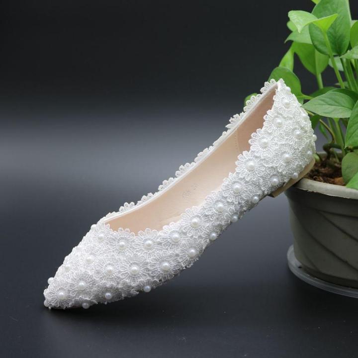 Women's Sparkly Crystal High Heels Pointed Toe White Wedding