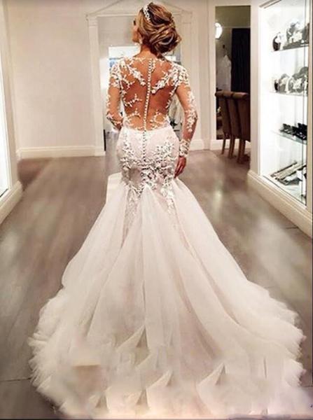 sexiest mermaid wedding dresses