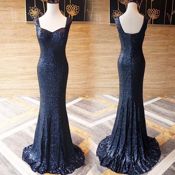 Sequin Long Mermaid Sexy Popular Custom Sparkly Bridesmaid Dresses, PD ...