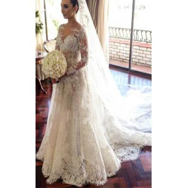 traditional lace wedding dresses