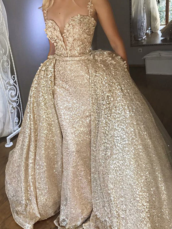 gold bling dress