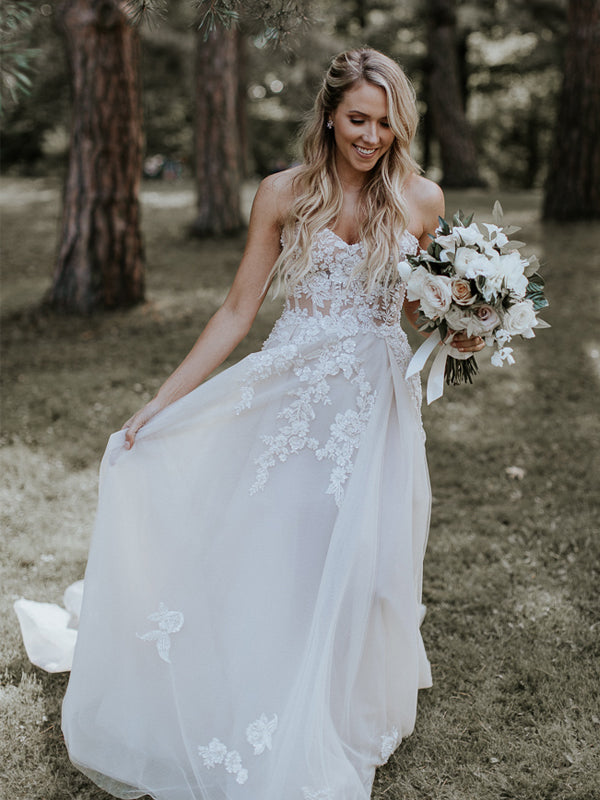 forest wedding dresses