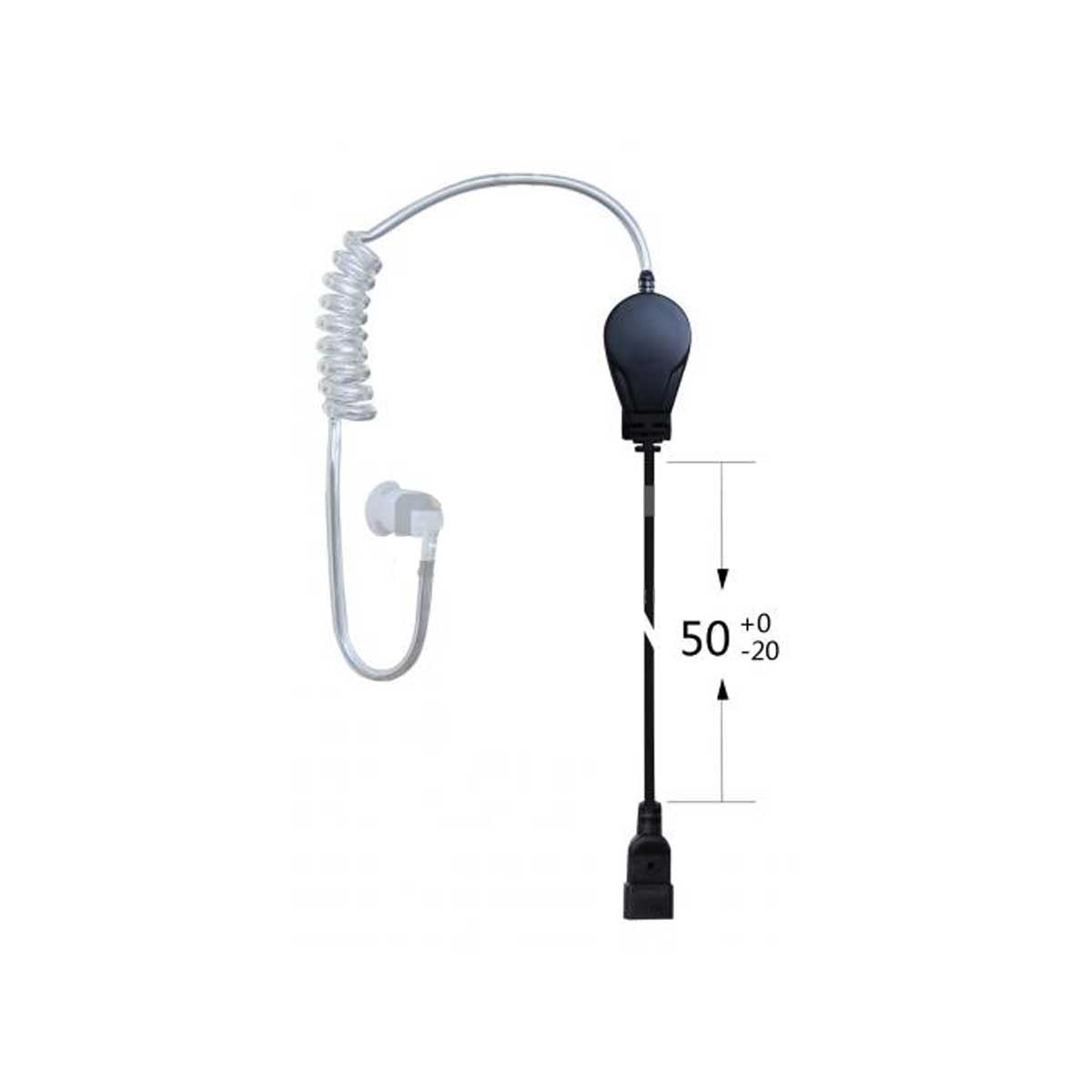 CRS - Long Acoustic Airtube Earpiece (ONLY)