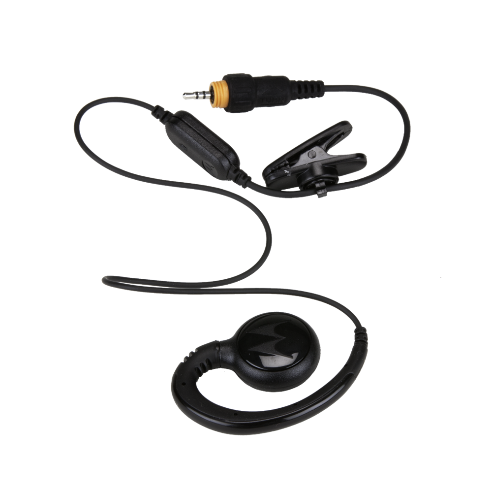 Motorola CLP - Swivel Earpiece Inline Push To Talk