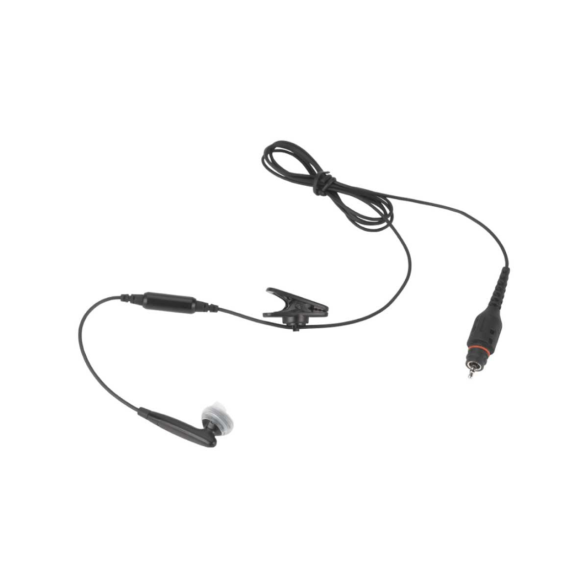 Motorola DP4000 - 1 Wire Earbud 116cm Cord (Black)