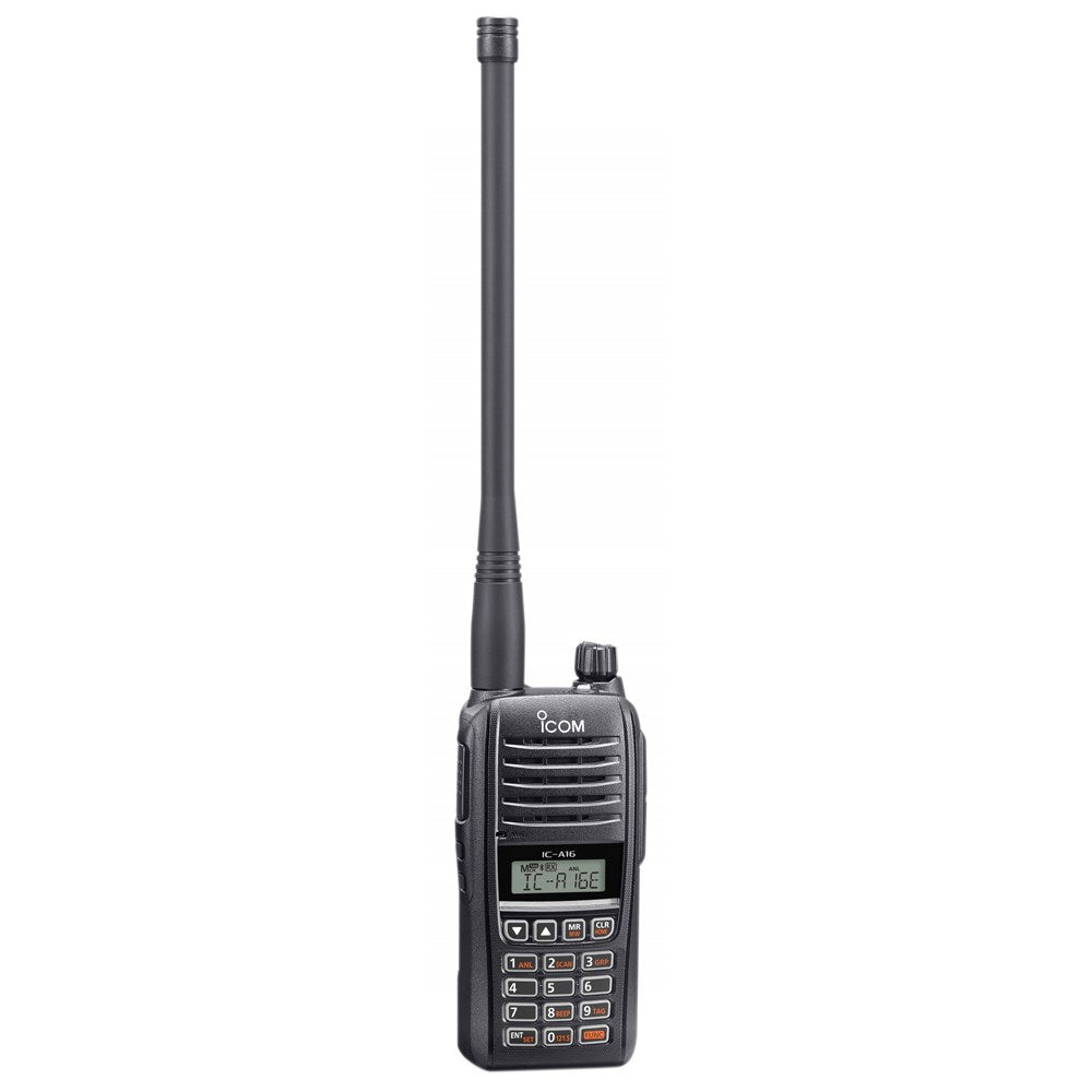 ICOM IC-A16E Portable VHF AM Radio (CASA Approved)