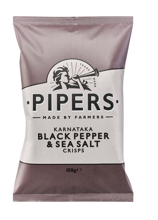 Chips cheddar oignon 40 g Pipers le lot de 12