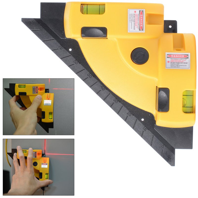 angle laser level right line projection square degree horizontal vertical cross