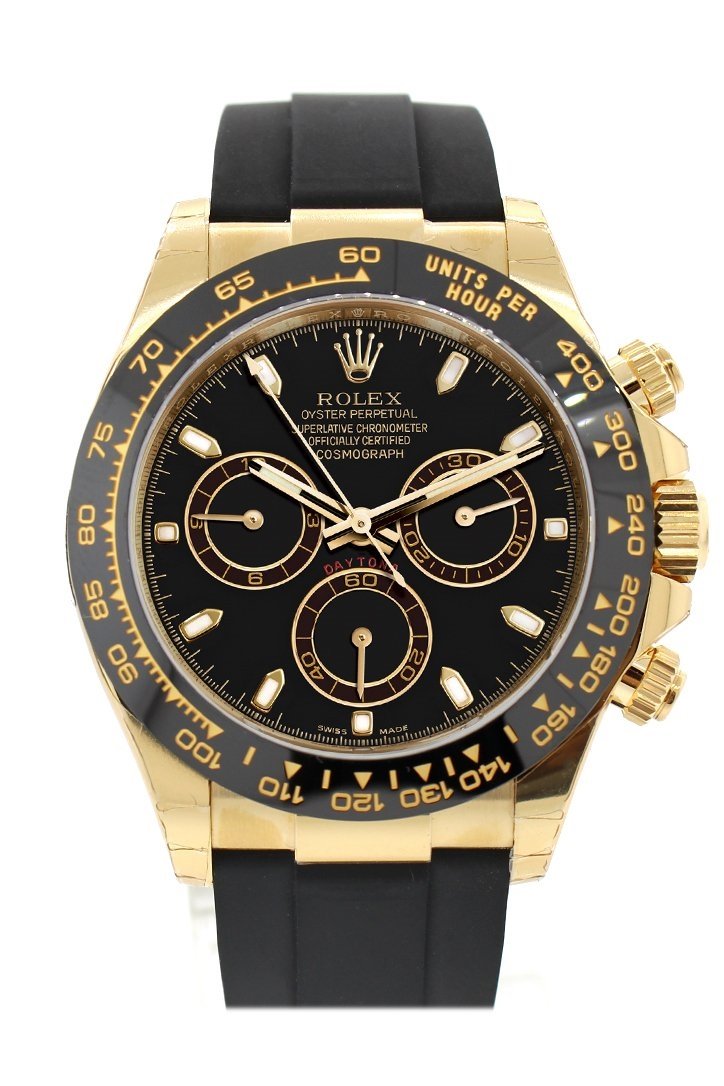 Rolex Oyster Perpetual Champagne Dial Automatic Men's Chronograph Watch ...