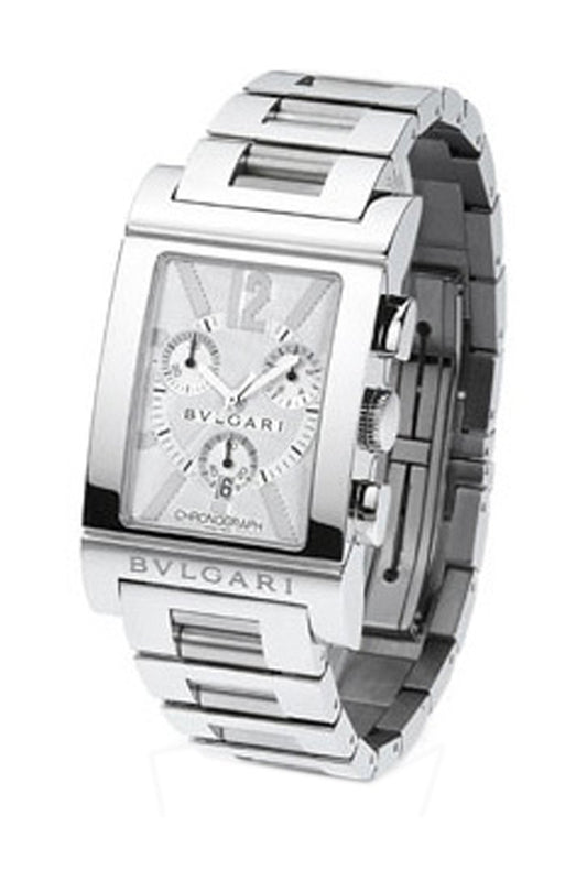 Bulgari Rettangolo Chronograph Steel 