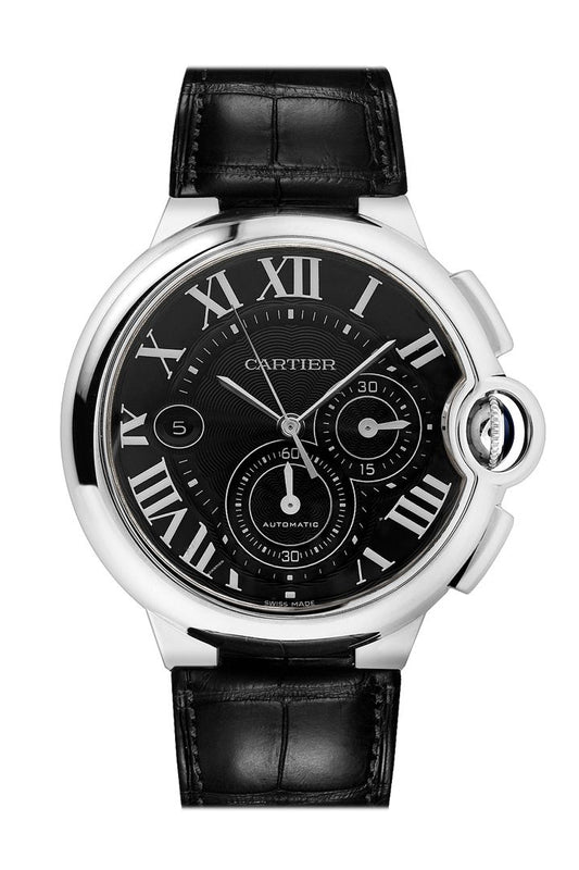 Cartier Ballon Bleu Chrono Black Dial 