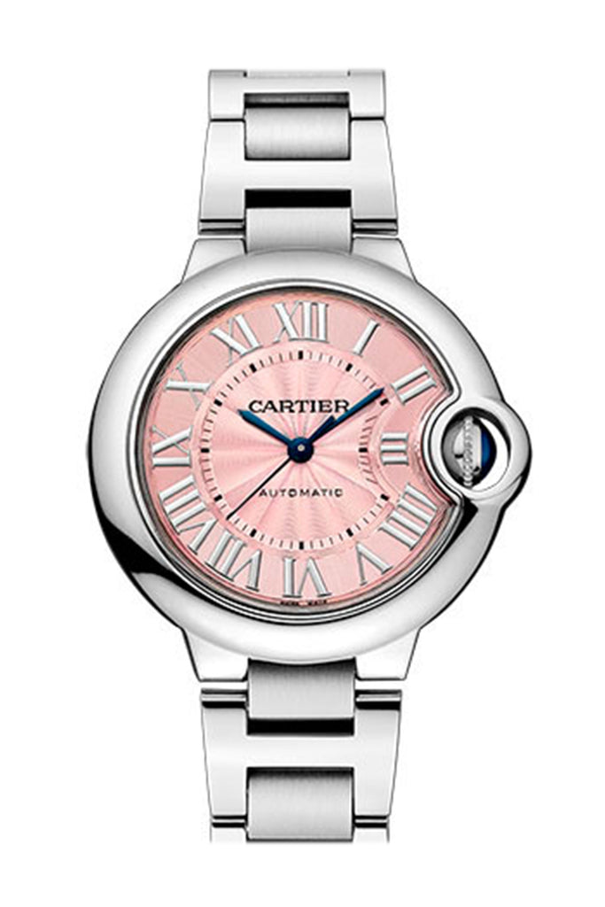 cartier pink watch