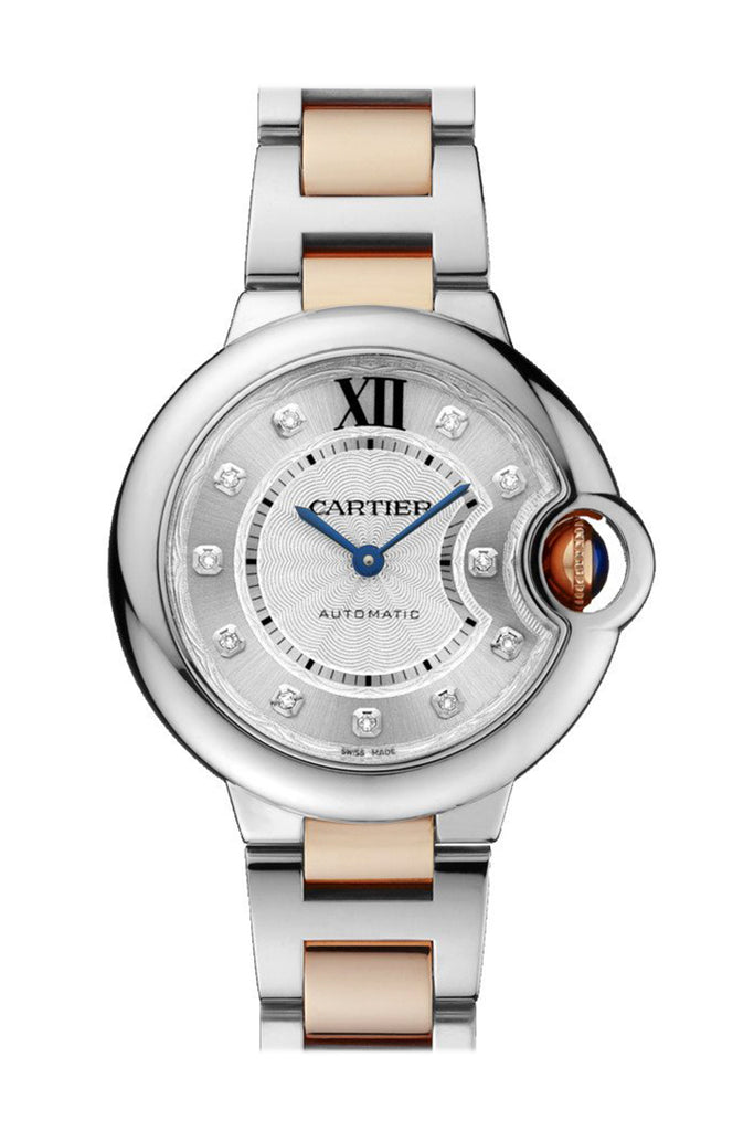 cartier ballon bleu 33mm rose gold