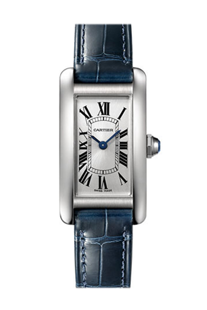 cartier ladies watch silver