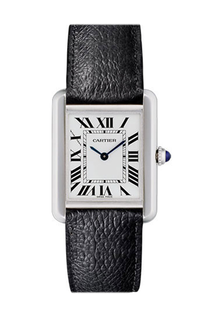 Cartier Tank Solo Small Silvered Light 