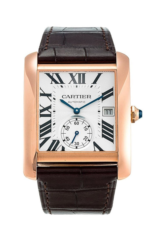 Cartier Tank MC Mechanical Silver Dial 