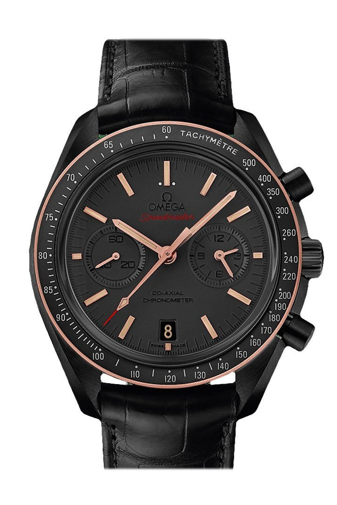 omega speedmaster black gold