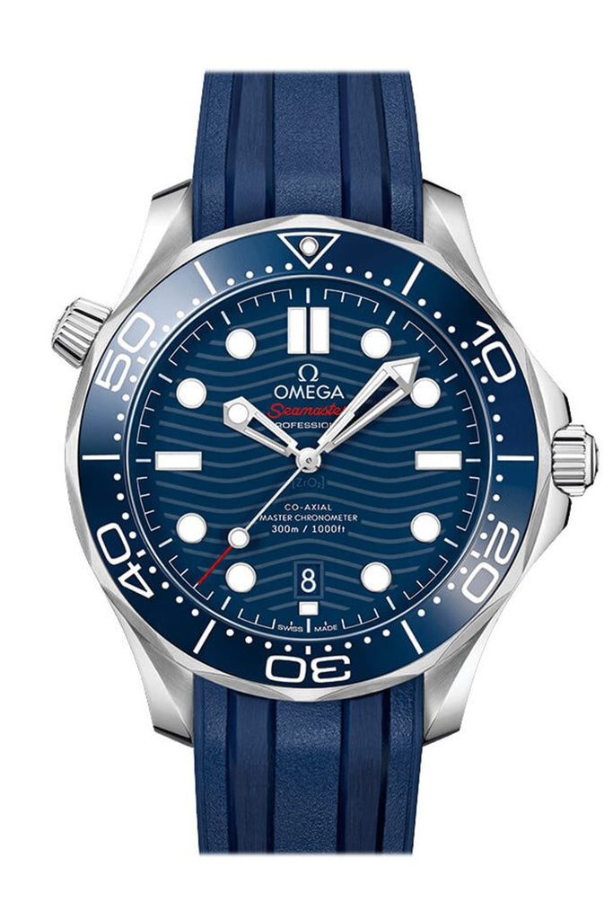 seamaster automatic blue dial men's watch