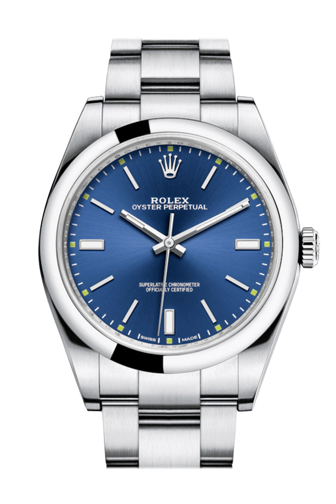 rolex op 39 blue