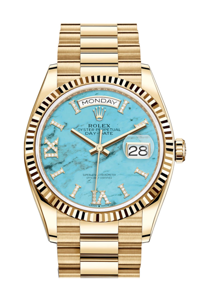 rolex day date 36 gold price