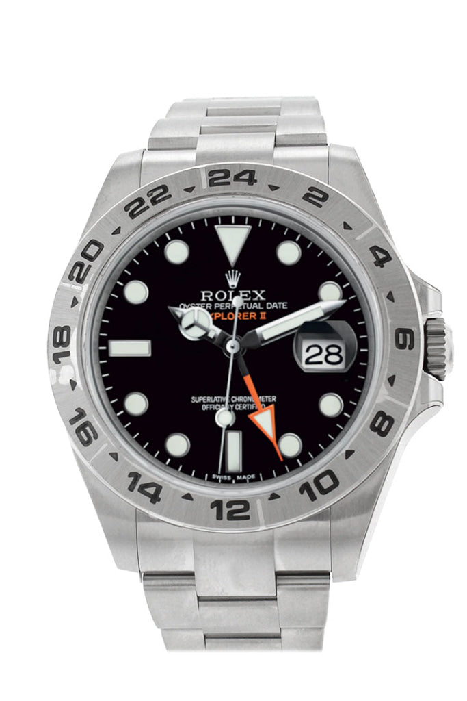 ROLEX 216570 Explorer II Black Dial Men 