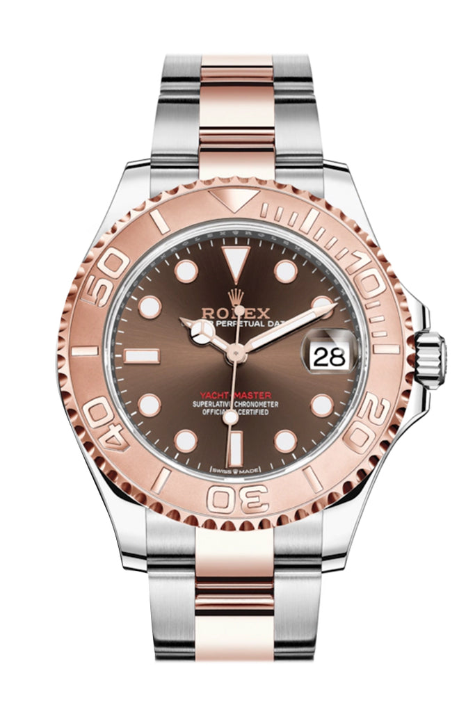 rolex yachtmaster 37 rosegold