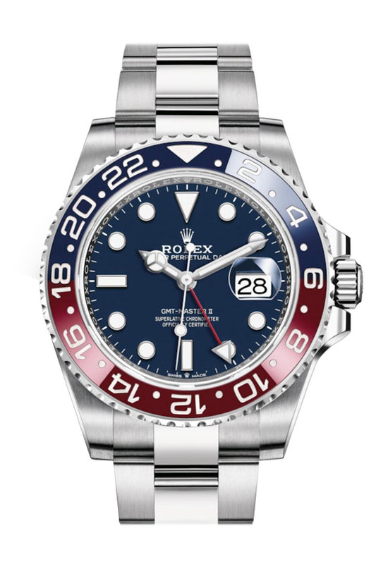 rolex gmt master ii blue