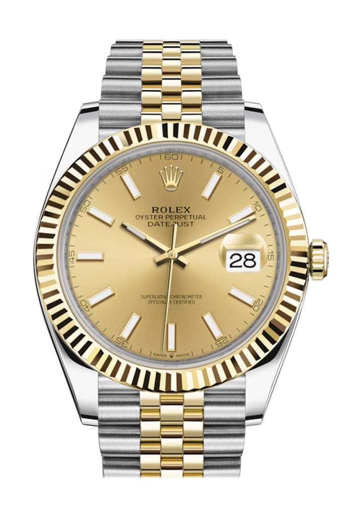 ROLEX 126333 Datejust 41 Champagne Dial 