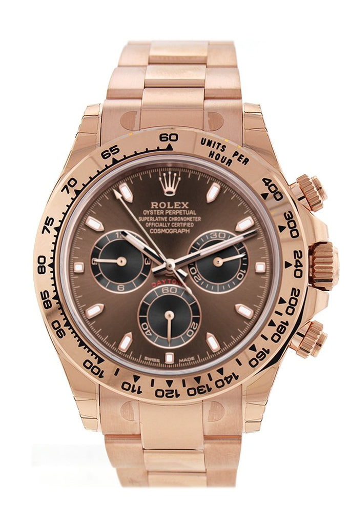 rose gold daytona chocolate face