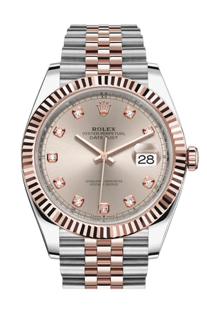 rose gold rolex 41mm