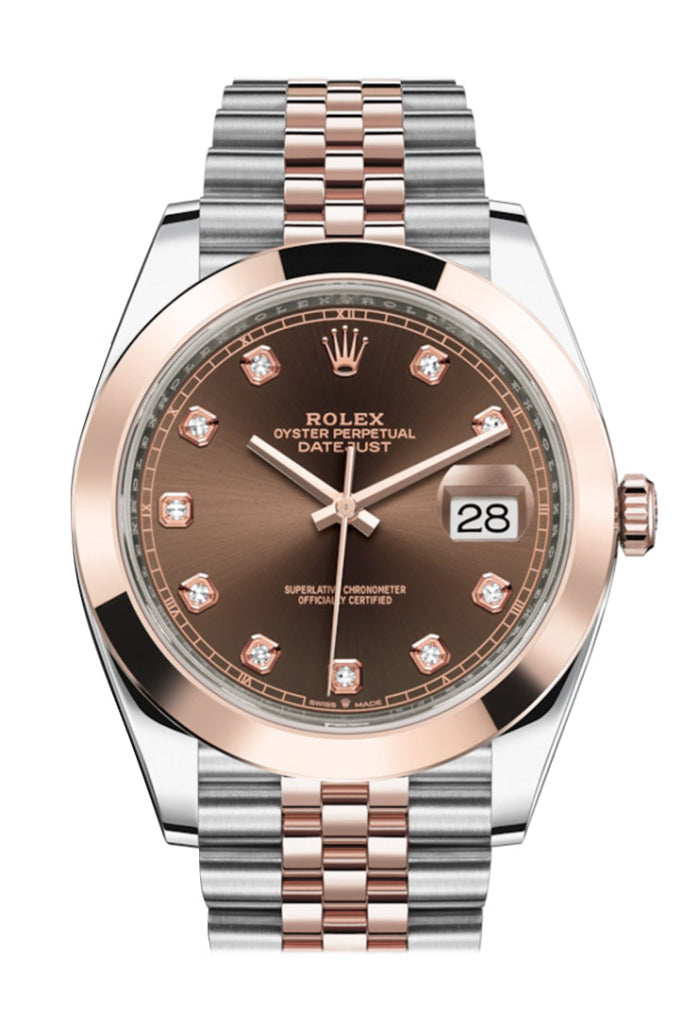 brown dial rolex