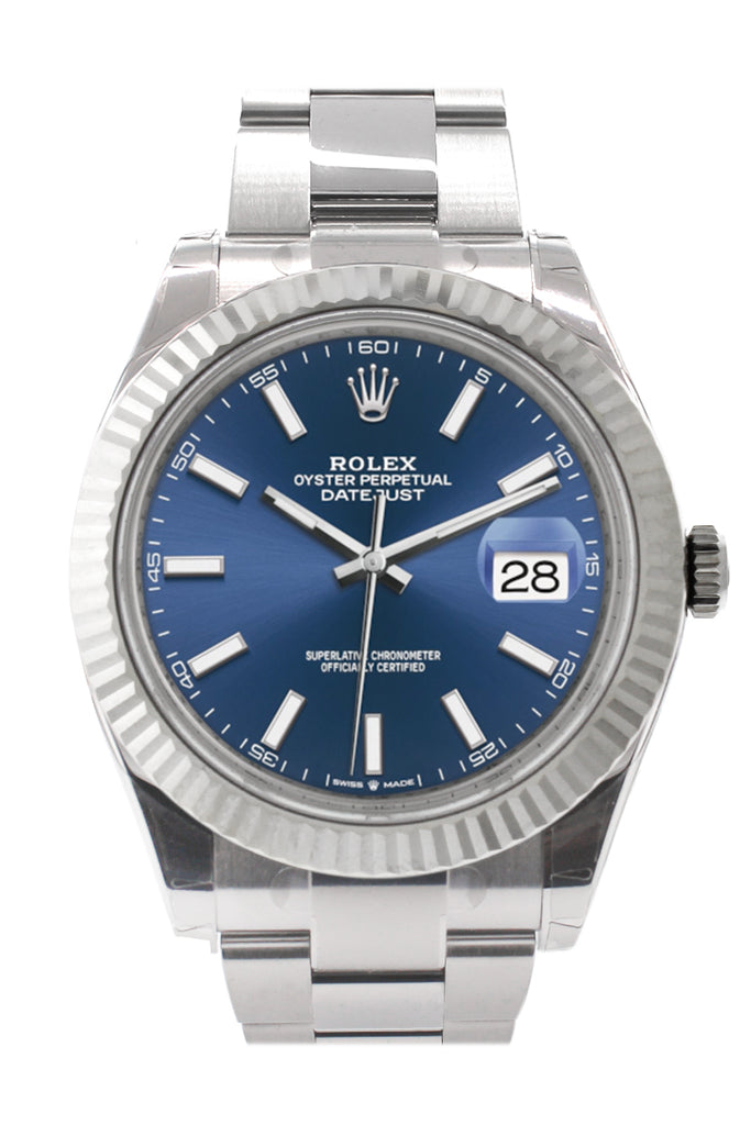 Rolex 126334 Datejust 41 Blue Dial Gold 