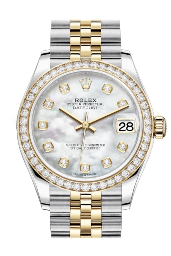 rolex mother of pearl diamond dial