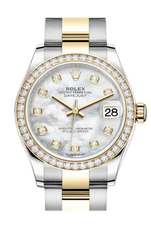 rolex 31mm datejust two tone