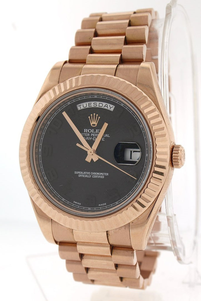 mens rose gold presidential rolex