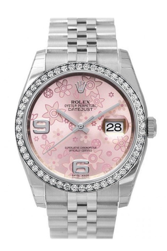 rolex datejust flower dial