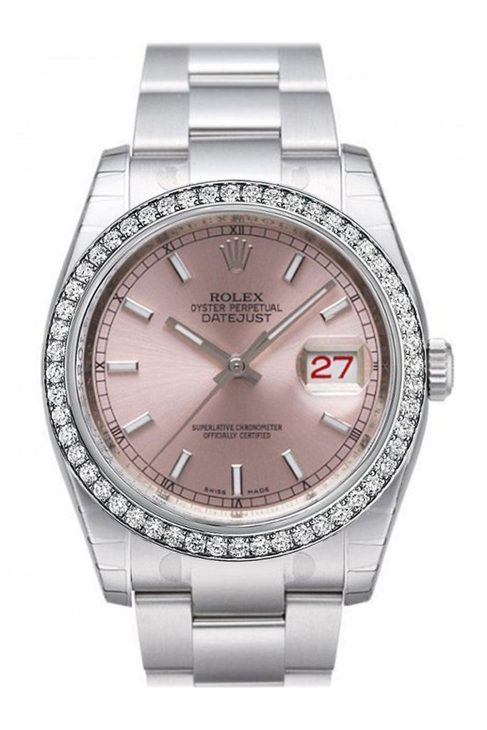 datejust 36 pink dial