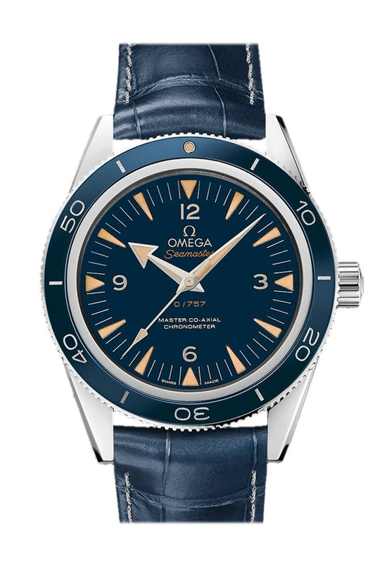 blue dial omega