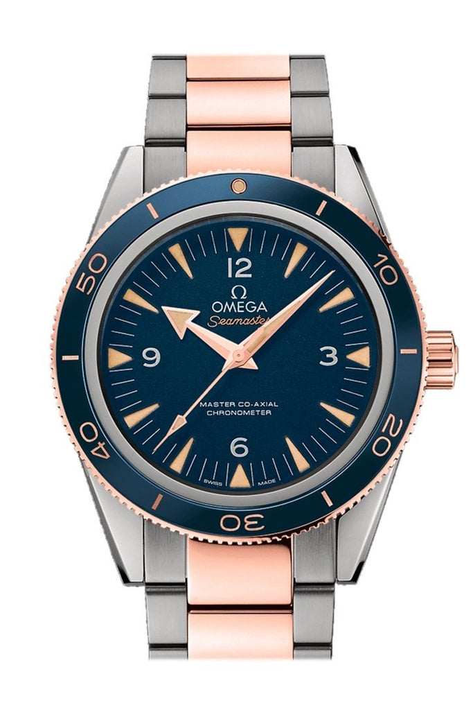 seamaster automatic blue dial men's watch