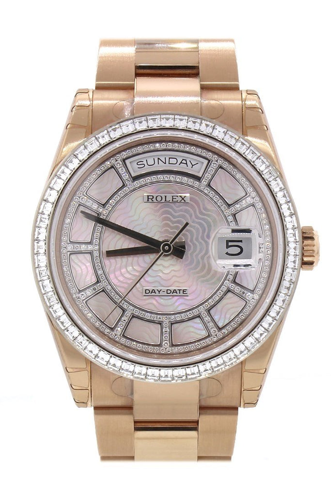 Pearl Diamond Dial Everose gold Watch 