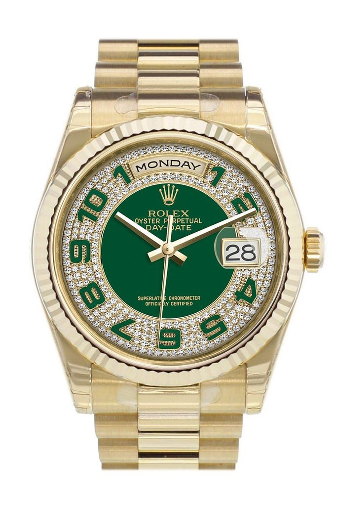 rolex 118238 green