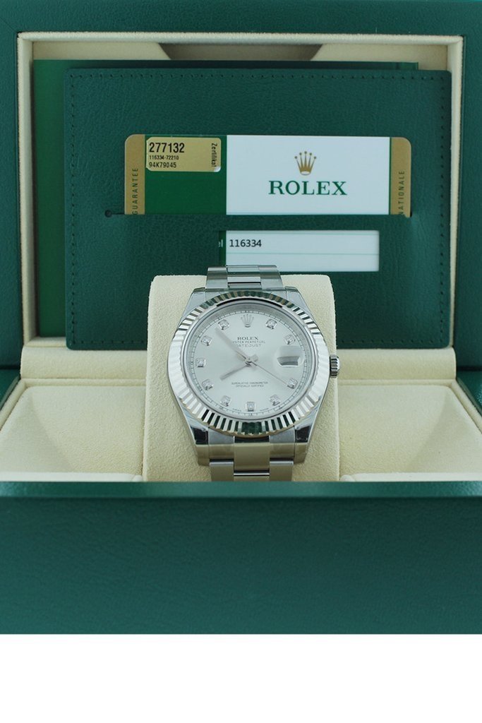 rolex datejust ii diamond dial