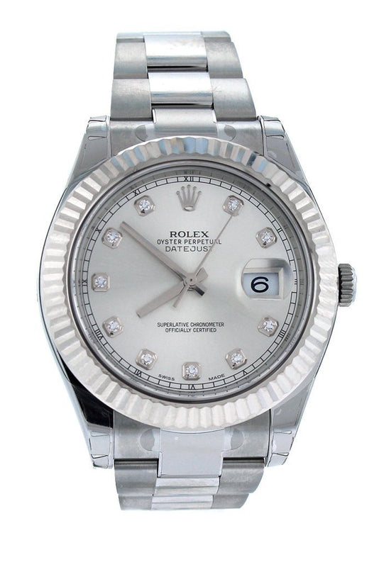 rolex datejust 2 diamond bezel