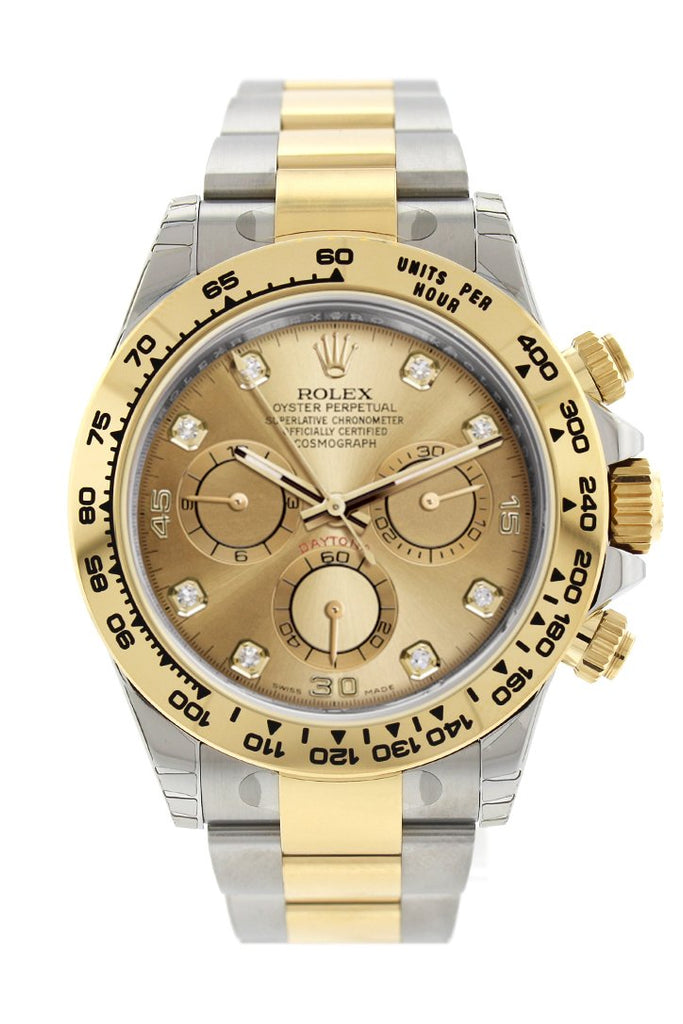 steel and gold daytona